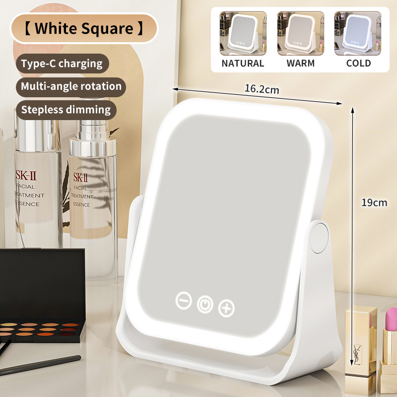 White square