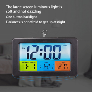 Sveglia intelligente cinese digitale per camera da letto nuova temperatura del calendario del conto alla rovescia
