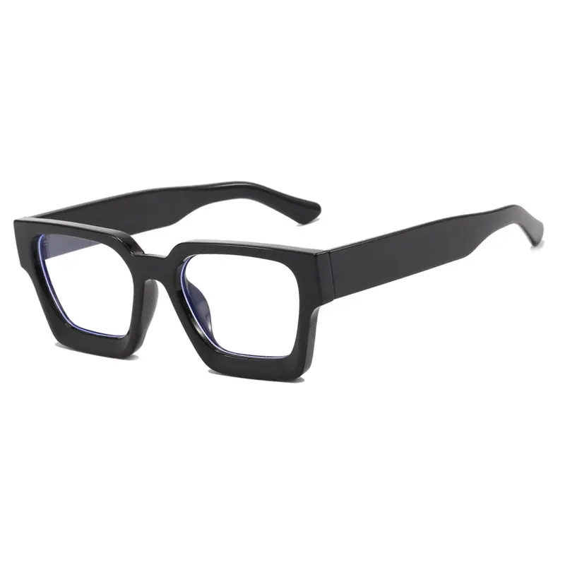 Occhiali da vista per PC spessi quadrati retrò economici all'ingrosso anti luce blu gioco per computer montature per occhiali ottici per uomo donna