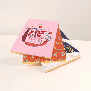 Edge <strong>Color</strong> Craft Notepad Edge <strong>Color</strong> Craft <strong>Notebook</strong> Gold Custom Logo Nostalgic Retro Multi-functional Business Office A4 Printed - Product Image 1