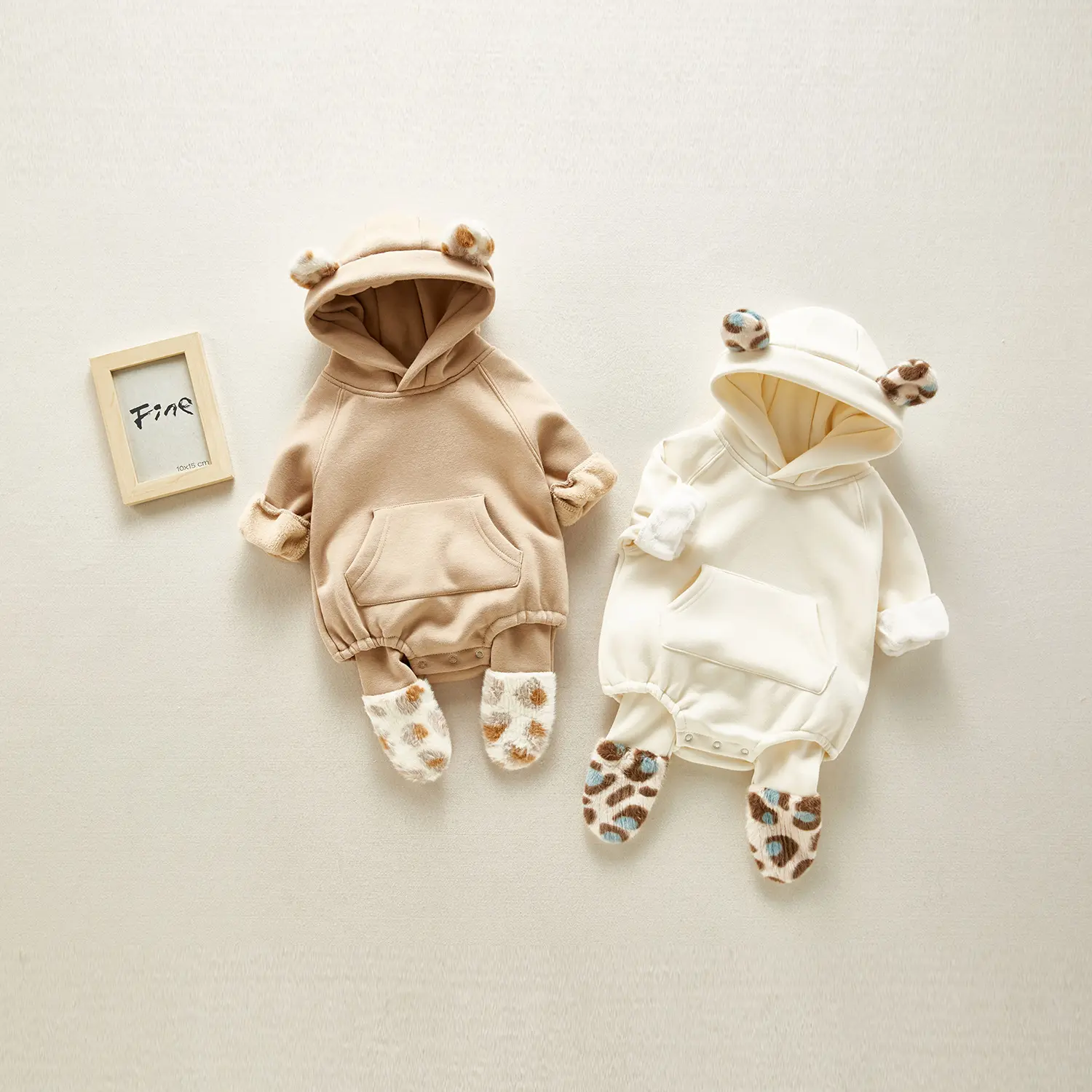 ملابس الأطفال الرضع حديثي الولادة رومبير ملابس الأطفال على شكل حيوانات