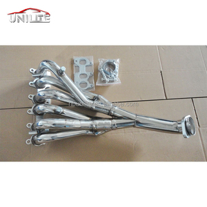 V W 92-04 Jetta Golf GTI MK4 2.8LVR6用レーシングスポーツマニホールドエキゾーストヘッダー