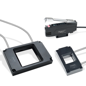 Sensor de conteo de alta velocidad Sensor óptico de detección de alta precisión, sin puntos ciegos 25*25 50*50 Ventana de detección NPN/PNP NO/NC - Product Image 1