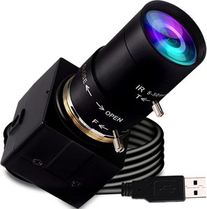 ELP düşük ışık kamerası 1080P değişken odaklı Lens H.264 yüksek çözünürlüklü IMX323 PC için USB kamera, Android Linux Windows endüstriyel Video - Product Image 1