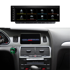 Q7 14,9 pulgadas Android Car Screen Navegación GPS 2K Resolución WIFI 4G Carplay Android Auto para 2005 - 2017 Audi Car DVD Player - Product Image 1