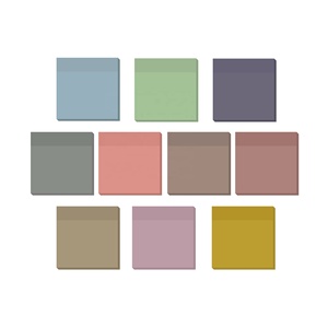 Customisable Stick <strong>Notes</strong> Home Decor Fake Books Colored Transparent <strong>Sticky</strong> <strong>Note</strong> <strong>Large</strong> - Product Image 3