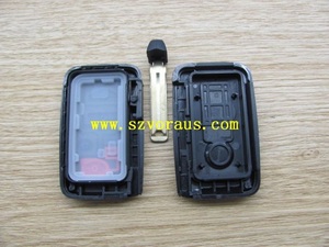 車キー4ボタンスマートリモートキーフォブカバーシェルケーストヨタ4ランナープリウスカムリ - Product Image 4