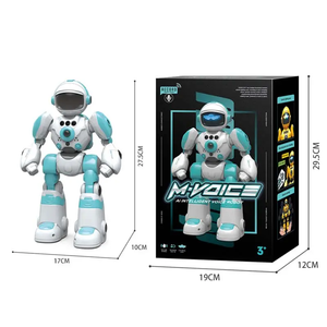 Robot de voz inteligente AI de alta calidad, detección de gestos, Control remoto, juguete eléctrico, Programa de baile de sonido y luz - Product Image 6
