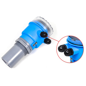 Fabbrica 4-20mA RS485 carburante acqua livello ad ultrasuoni trasmettitore livello acqua sensore serbatoio - Product Image 1