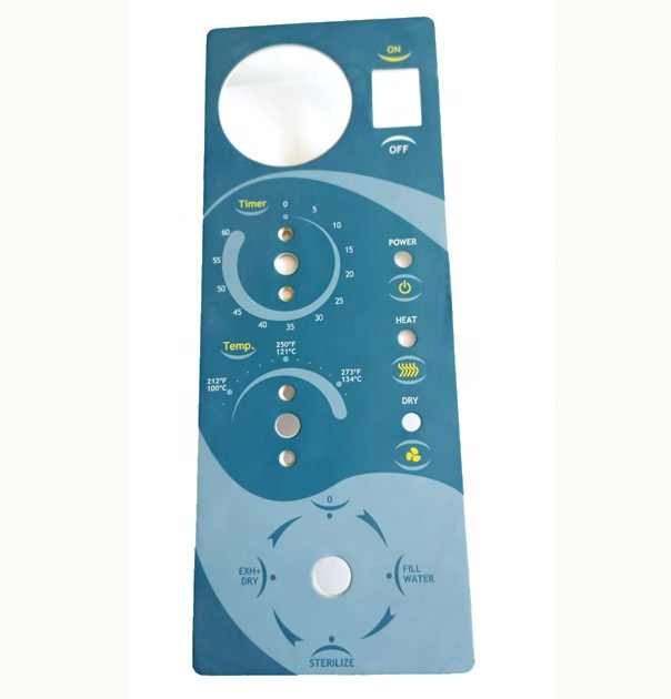 Metal panel Front panel film switch keypad