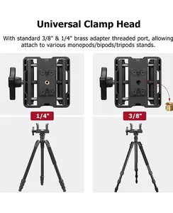 Cvlife מנוחה אוניברסלית clamp עבור ציד וספורט הר הר
