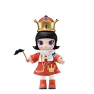 ของเล่นเครื่องประดับขนาดใหญ่สำหรับเด็กผู้ชาย Popmart Molly นัทแครกเกอร์เคลื่อนย้ายได้ตุ๊กตาพีวีซี BJD - Product Image 1