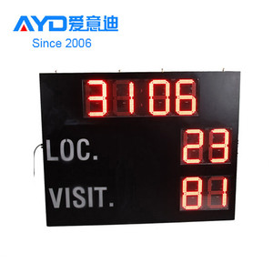 Controller per tabellone a LED a 7 segmenti PCB da 12 pollici con stazione di servizio SDK LED prezzo segno schermo numero tabellone segnapunti a LED da basket