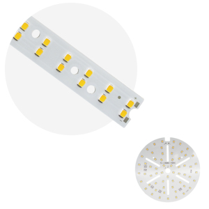 ปรับแต่งอุปกรณ์เสริมแสงสว่างรอบอลูมิเนียม Substraet ไฟ Led Pcb บอร์ดบาร์36V 12W 24W 60W Smd 2835 3030นำโมดูล - Product Image 2