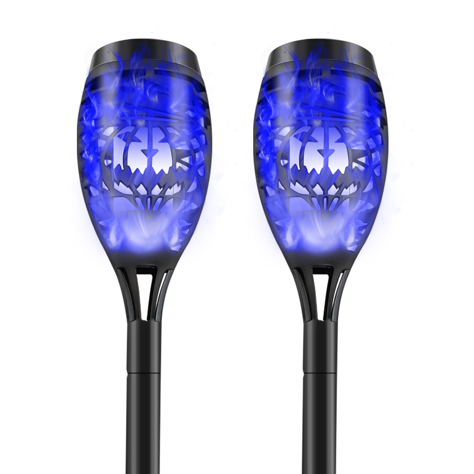 Lanterne citrouille/bleu