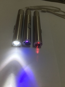 Лазерная указка с 5 регулируемыми узорами, USB-лазер для подзарядки, Дальний диапазон, 3 режима обучения, интерактивная игрушка для кошек и собак - Product Image 2