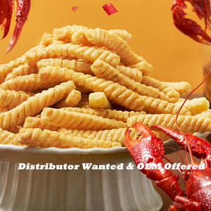 Không chiên Tôm Cracker 80g cay Crawfish hương vị Snack thực phẩm bao bì giải trí đồ ăn nhẹ - Product Image 2