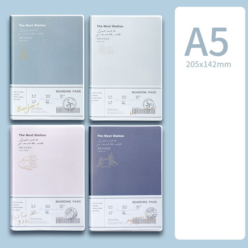 A5 Next Station (96 feuilles) 1 pièce, 4 pièces par ensemble
