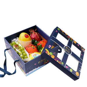 IMEE Luxury Universal Various Styles Fruit Gift Box 2.50 Kg-5.00 kg Orange <strong>Apple</strong> Fruit Packaging Corrugated Board Paper Box