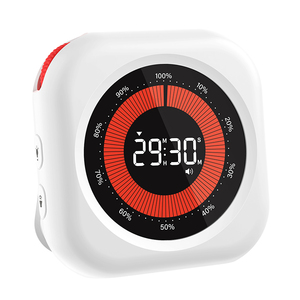 Temporizzatori digitali timbri visivi timbri Design Timer per bambini ricaricabile 3 luminosità Volume regolabile conto alla rovescia magnetico/Timer up - Product Image 4