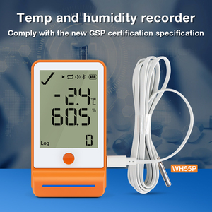 Registrador de datos de temperatura y humedad de alta precisión, registrador automático con sensor para transporte en cadena de frío, Pro, 2017 - Product Image 5