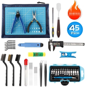 45 Pcs 3D Printer Tool <strong>Kit</strong> 3D Printer Accessories Multi-function <strong>Kit</strong> - Product Image 1