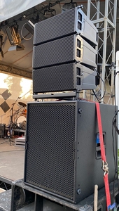 HDL 26-A dual 6 pulgadas 2 vías altavoces de matriz de línea activa DJ etapa sistema de sonido PA al aire libre audio pasivo alimentado RCF Pro altavoces - Product Image 6