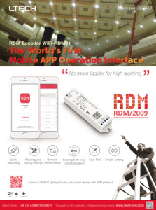 LTECH RDM WiFi программист RDM инструмент дистанционного подключения Беспроводная манипуляция совместим с протоколом RDM - Product Image 2