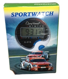 Cronometro di sport del temporizzatore di funzione dell'allarme dell'affissione a cristalli liquidi digitale poco costoso all'ingrosso dell'oem - Product Image 6