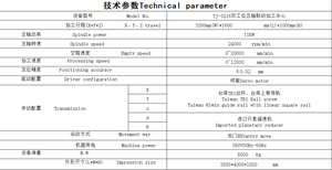 TJ-3216五轴联动加工中心高级五轴数控木工刳刨机，工厂最佳 - Product Image 2
