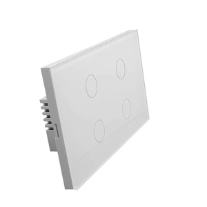GEAGOOD akıllı toz akıllı ev ab İngiltere 220V evrensel sürüm 1/2/3 Gang WiFi kablosuz uzaktan kumanda cam akıllı dokunmatik duvar anahtarı - Product Image 2
