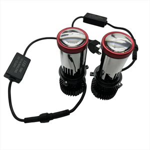 Y8เลนส์โปรเจคเตอร์ LED ไฟหน้า LED ลำแสงสูงต่ำ H4เลนส์โปรเจคเตอร์ - Product Image 6