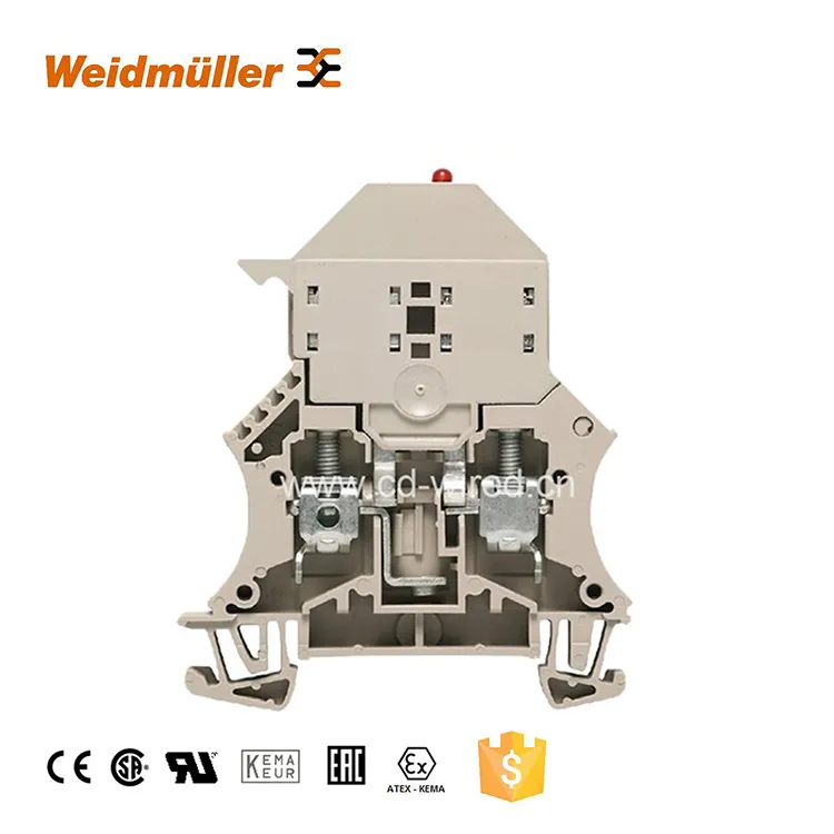 ฟิวส์เทอร์มินัลบล็อกแท้พร้อม LED WSI 6 /Ld LLC