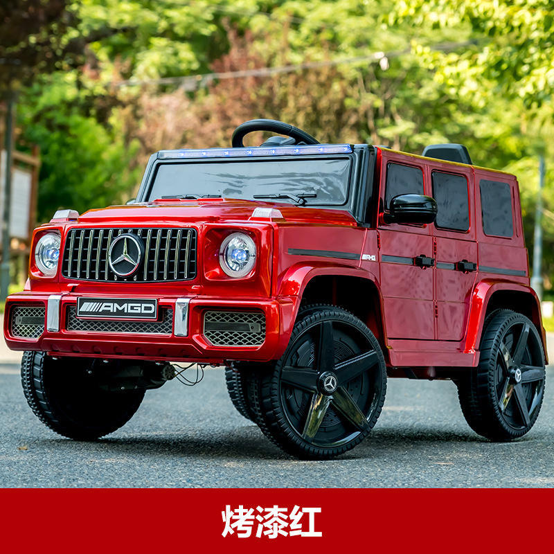 Painted red leather seat four-wheel drive wheel light