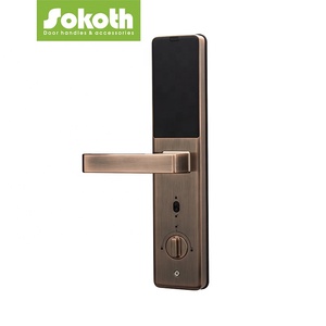 Keyless รหัสผ่านอิเล็กทรอนิกส์บัตรปุ่มกดลายนิ้วมือล็อคประตูสมาร์ท - Product Image 5