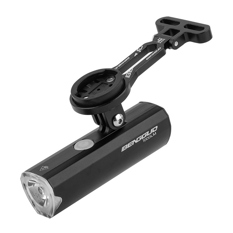 Phares 1000LM, support de compteur de vitesse 2119, noir