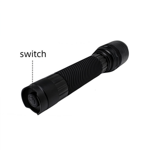 Nhiệm vụ nặng nề dẫn đèn pin với sản lượng lumen 2000 và zoom tập trung được hỗ trợ bởi pin 9aa, công việc kiểm tra và tuần tra ban đêm - Product Image 5