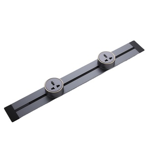 Nuevo diseño multifuncional inteligente Oficina cocina escritorio Power Rail Track System Electric Outlett Power Track Socket - Product Image 2
