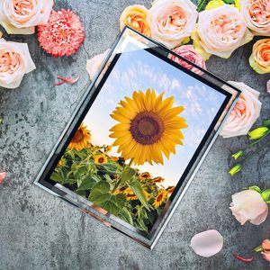 5 ''6'' 7 ''8'' 10 ''相框现代简洁照片使用玻璃相框艺术相框批发 - Product Image 6