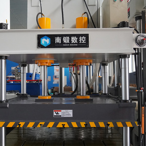 Emniyet ızgarası ile Metal şekillendirme için 63 ton çift silindirli entegre dört sütunlu hidrolik basınç makinesi - Product Image 5