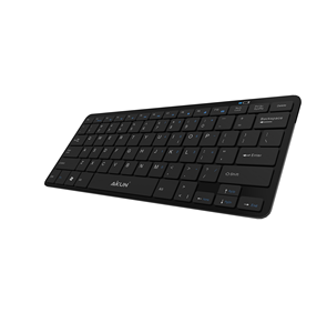 Aikun BT8000 Teclado Bluetooth Ultra Plano con Estructura Tipo Tijeras, Función Completa para Multimedia y Control de Internet - Product Image 2