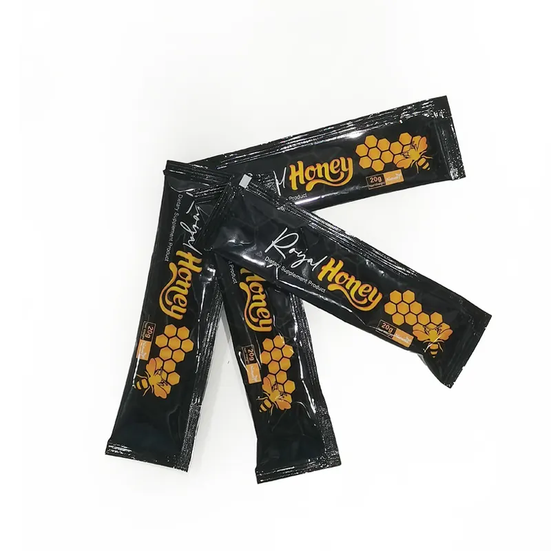 Long term improvement of male health, free from royal factory price customization, packaging of honey sticks, honey