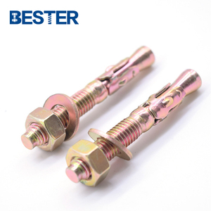 Màu vàng-cromat mạ thông qua bu lông <span class=keywords><strong>yzp</strong></span> kẽm mạ nêm Neo chumbador parafuso parabolt - Product Image 5