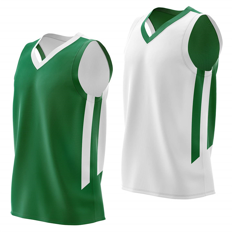 Green with white