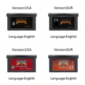 GBA oyun kartuşu 32 Bit Video oyunu konsol kartı Doom ben 1 Doom II 2 GBA için GameBoy Advance - Product Image 2