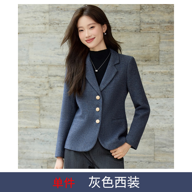 Single gray suit