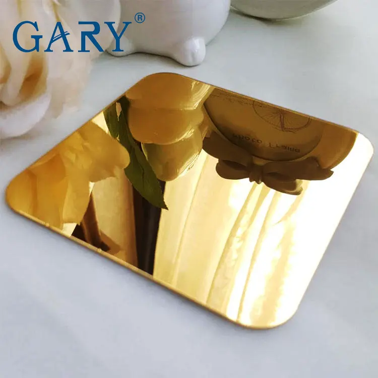 Panneau de miroir acrylique 2mm plaque de plexiglas réfléchissante plaque de traitement plaque de miroir argenté miroir doré personnalisé de toute taille