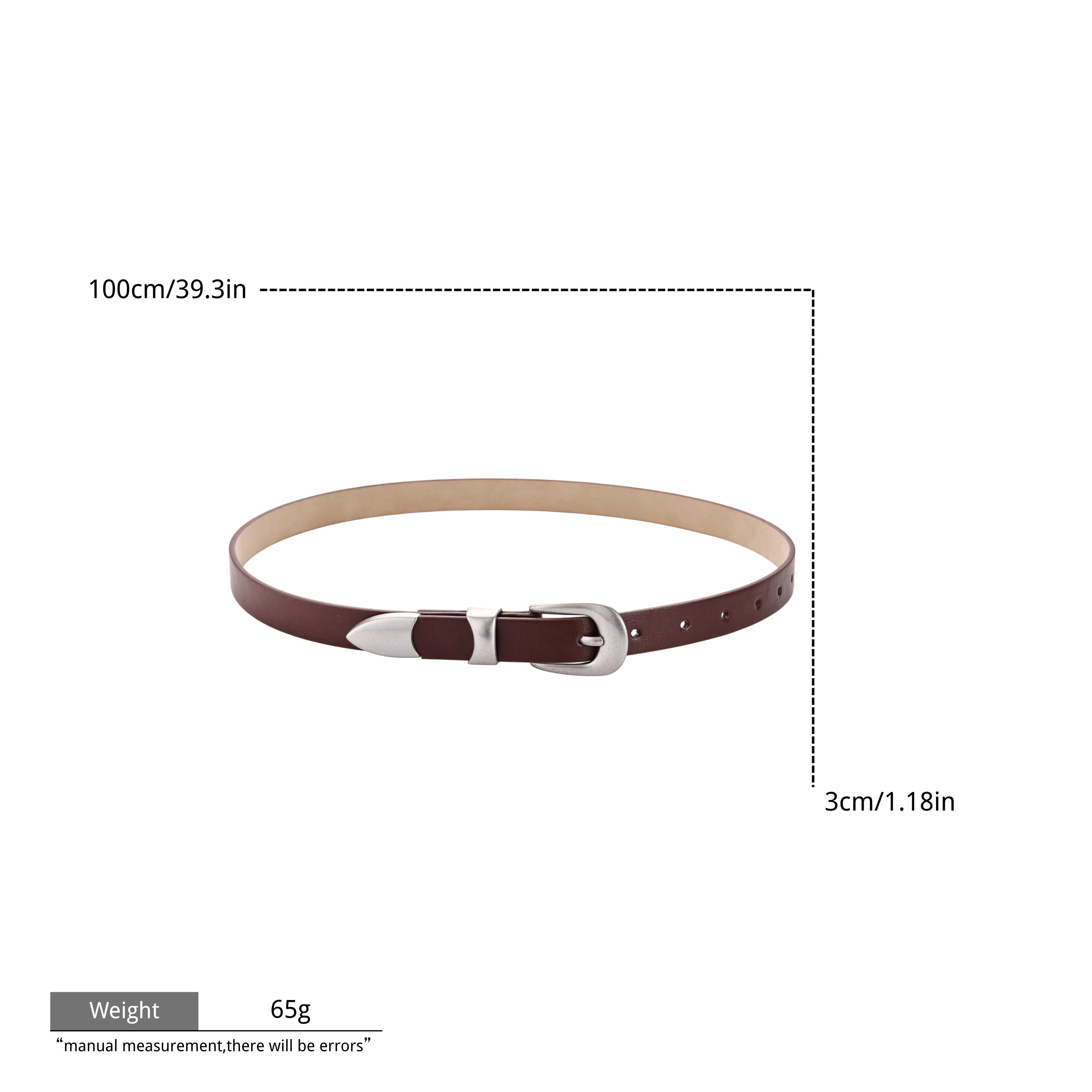 ceinture en cuir doré pour femmes-GRJ1520BT