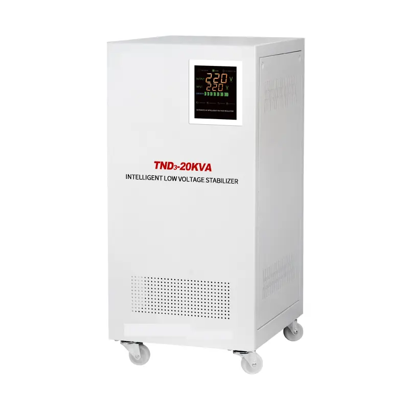 TND AVR 10Kva 15Kva 20kva 30kva 220V Motor Servo AC fase tunggal penstabil tegangan/harga Regulator