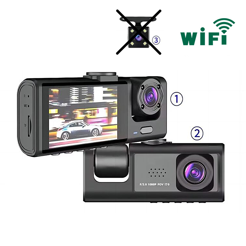 1080P 2 Obiettivi con Wi-Fi